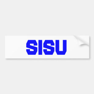 Sisu Bumper Sticker Upper Peninsula MI Finland