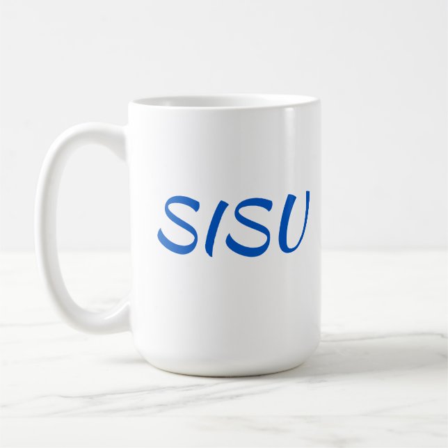 SISU Finnish Coffee Mug (15 oz) (Left)
