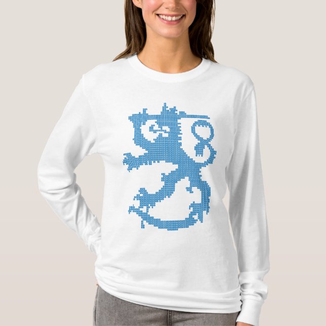 Sisu Lion Women's Long Sleeve T-Shirt (Front)