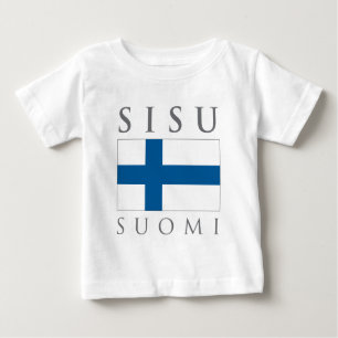 Sisu Suomi Baby T-Shirt