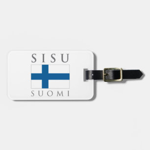 Sisu Suomi Luggage Tag