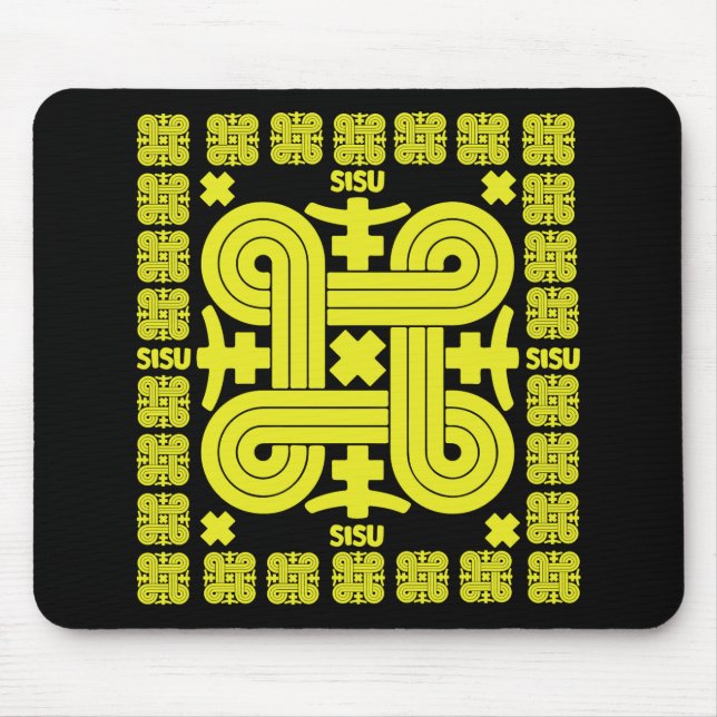 Sisu The Finnish Spirit Mouse Pad (Front)