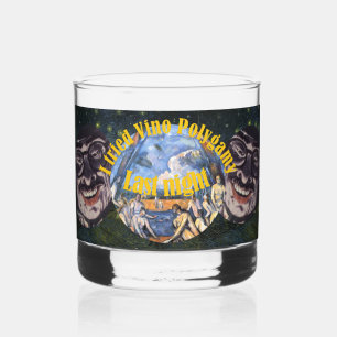 SISUL Pissed Shampoo Bottle 50TH REUNION Whiskey Glass