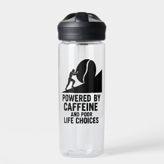 Sisyphus Coffee Grind Funny Sarcastic Quote Mug Water Bottle