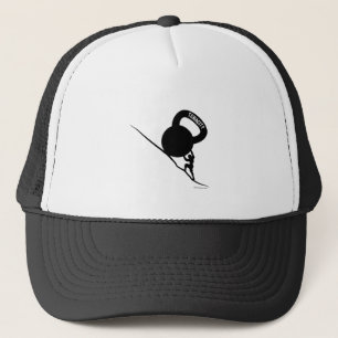 Sisyphus Kettlebell Tenacity T-Shirt Trucker Hat
