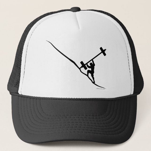 Sisyphus Oly Lift Trucker Hat (Front)