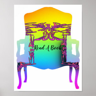 Sit And Read A Book Poster