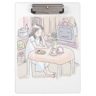 sit down at clipboard