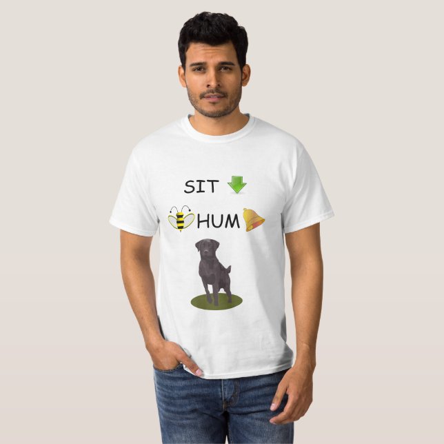 Sit Hum t-shirt (Front Full)