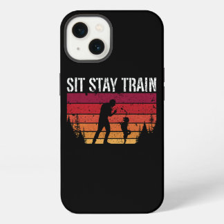 Sit Stay Train Retro Veterinarian Zookeeper Animal iPhone 13 Case