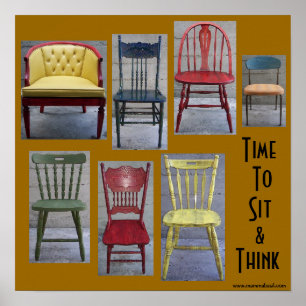 Sit & Think Poster