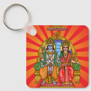 Sita Ram Divine Keychain
