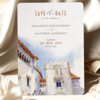 Sitges Spain Destination Wedding Save-the-Date