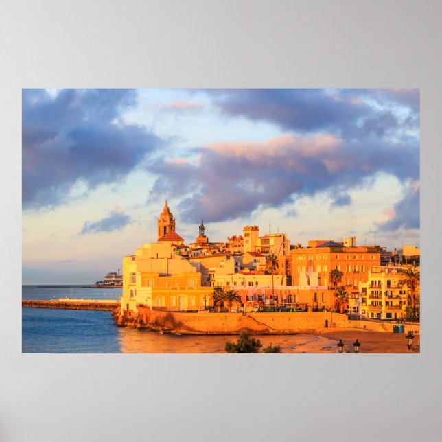 Sitges,Spain Poster (Front)