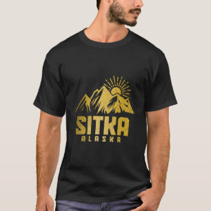 Sitka Alaska Mountains Hiking Nature T-Shirt