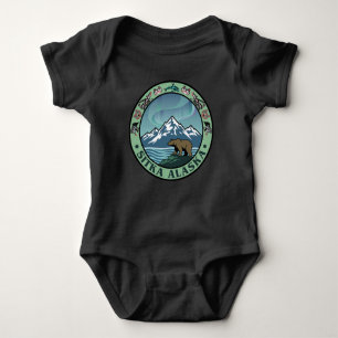 Sitka Alaska United States Baby Bodysuit