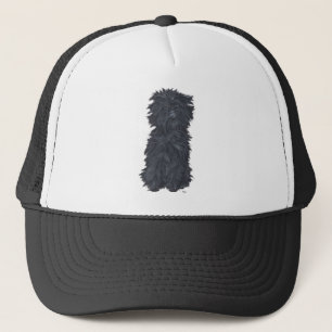 Sitting Affenpinscher Trucker Hat