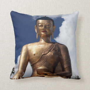 Sitting Buddha Statue Cushion