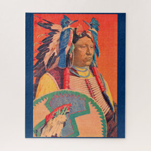 Sitting Bull Jigsaw Puzzle