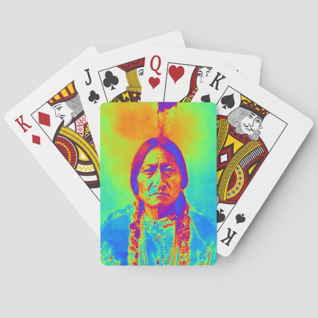 Sitting Bull Playing Cards (Back)