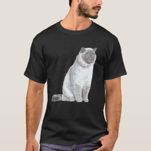 Sitting Cat British Shorthair T-Shirt