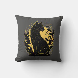 Sitting Cat Cushion