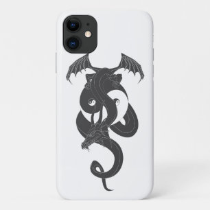 Sitting dragon on Yin Yang Case-Mate iPhone Case
