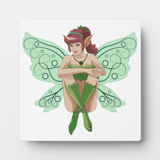 SITTING FAIRY PLAQUE (Front)