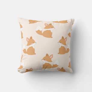 Sitting Fox Charm Cushion