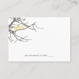 Sitting in a Tree Flat Place Card