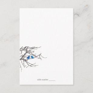 Sitting in a Tree Wedding Foldable Place Card