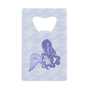 Sitting Mermaid Blue