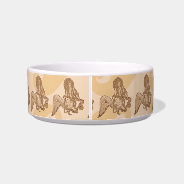 Sitting Mermaid Bowl (Back)