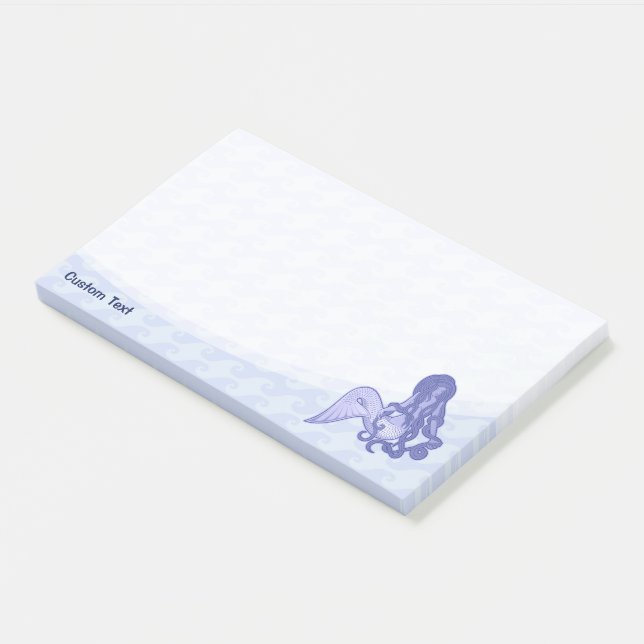 Sitting Mermaid Post-it Notes (Angled)