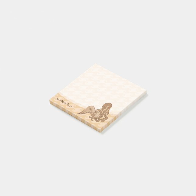 Sitting Mermaid Post-it Notes (Angled)