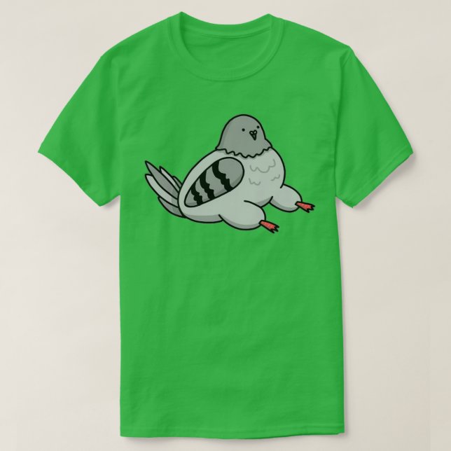 Sitting Pigeon 1 T-Shirt (Design Front)