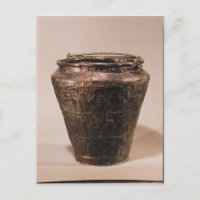 Situla with three repousse decorative bands