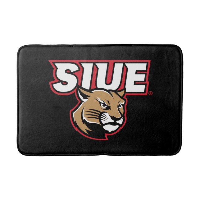 SIUE Cougars Bath Mat (Front)