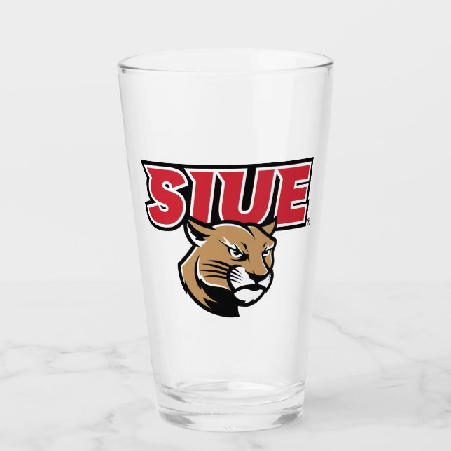 SIUE Cougars Glass (Front)