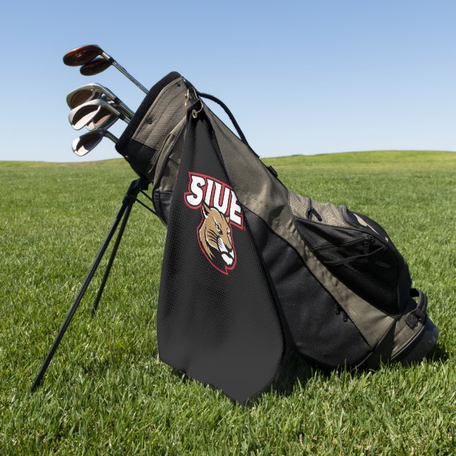 SIUE Cougars Golf Towel (Green)