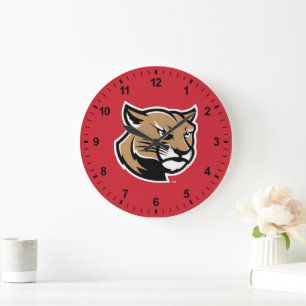 SIUE Cougars Large Clock