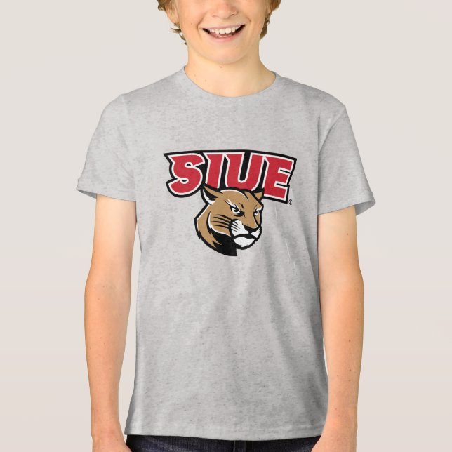 SIUE Cougars Tri-Blend Shirt (Front)