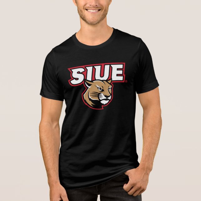 SIUE Cougars Tri-Blend Shirt (Front)