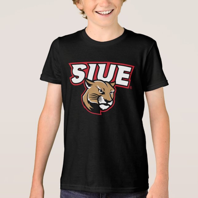 SIUE Cougars Tri-Blend Shirt (Front)