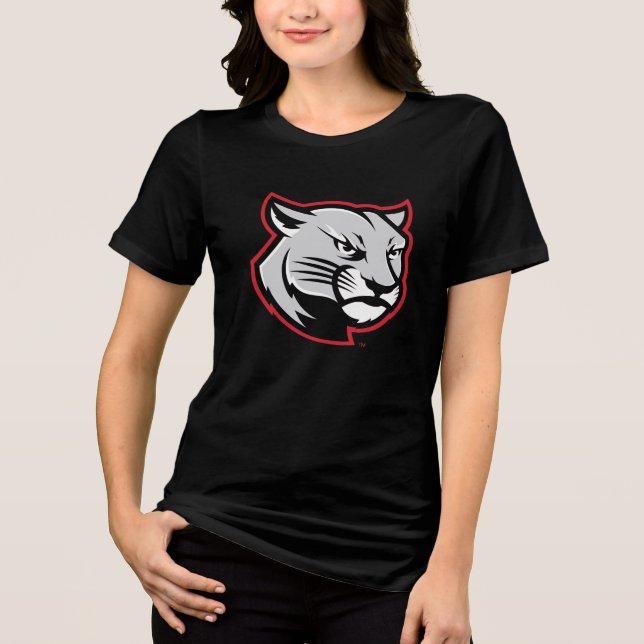 SIUE Cougars Tri-Blend Shirt (Front)