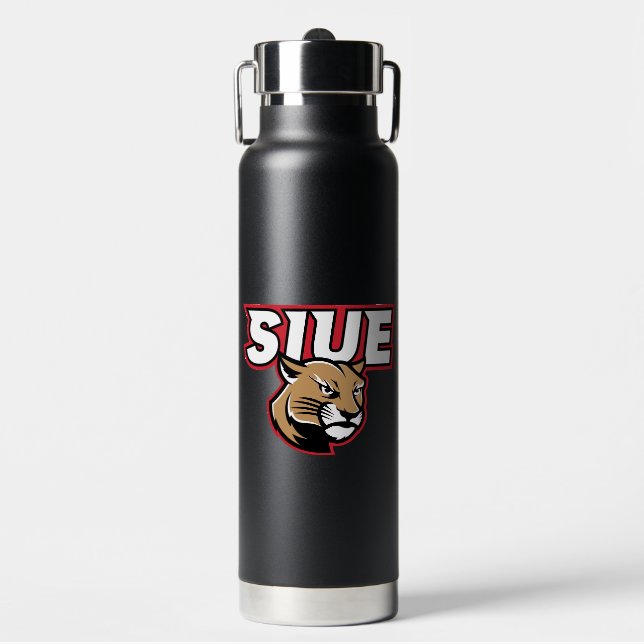 SIUE Cougars Water Bottle (Front)