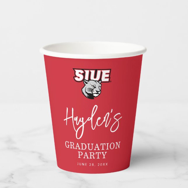 SIUE Graduation Paper Cups (Front)