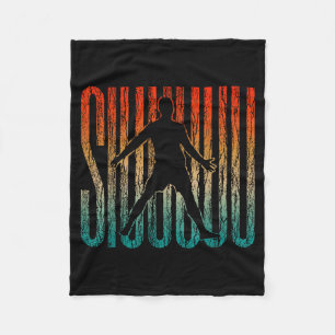 Siuuu Funny Soccer Football Boys Men Women Soccer  Fleece Blanket