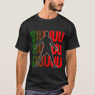 Siuuu Funny Soccer Football Boys Men Women Soccer T-Shirt