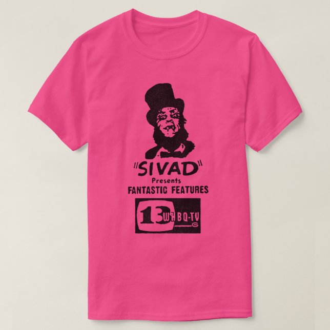 Sivad and Fantastic Features T-Shirt (Design Front)